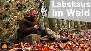 Vorweihnachtliche Labskaus Wald Tour mit der Bushbox XL  Waldküche [upl. by Hoxsie220]