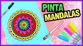 CUADRO CON MÁNDALAS DIY  INGENIO KD [upl. by Razaile495]