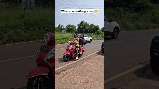 Google map ka kabhi kabhi dimag kharab ho jata hai🥲 niketimsy relatable funnyvideos crazycomedy [upl. by Monica]