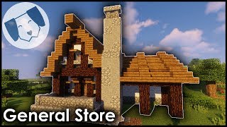 Minecraft Medieval General Store Tutorial [upl. by Boles]