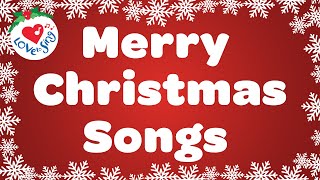 1 Hour Top Christmas Songs and Carols with Lyrics 🎄 Merry Christmas Music 🎅 [upl. by Eustashe]