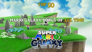 Top 50 Mario Galaxy Songs of All Time 1 and 2 [upl. by Adaran]