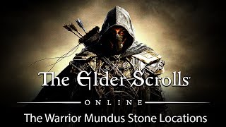 The Warrior Mundus Stone Location  Elder Scrolls Online [upl. by Cleland]