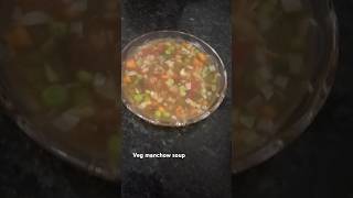 Veg manchow souptrending food [upl. by Aihsetal]