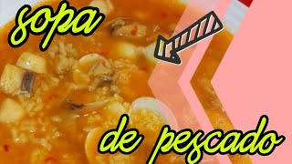 SOPA DE MARISCO Y PESCADO EN OLLA GM [upl. by Neddy774]