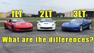 What are the differences 2019 Chevy corvette Trim levels explained Stingray Z51 Grand Sport Z06 [upl. by Ardnola]