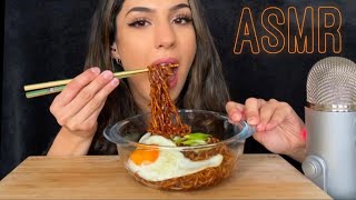 ASMR BLACK BEAN NOODLES MUKBANG 짜장면 먹방 JAJANGMYEON Kitone ASMR [upl. by Icul23]