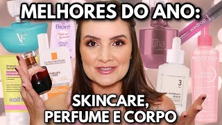 MELHORES DO ANO Skincare Perfume e Corpo [upl. by Amuwkuhc940]