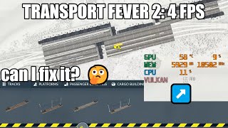 Trying to fix 4 fps on Transport Fever 2 and other issues Vlog ft NR200P NR200P V2 [upl. by Claudy115]