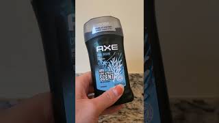 In Hand Review of AXE Deodorant Stick Cool Ocean [upl. by Annaerb117]