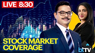 BTTV Share Market LIVE Updates Sensex Nifty Live  Business amp Finance News  FampO  Paytm Share [upl. by Ethben]