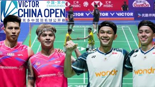 AlfianArdianto INA VS OngTeo MAS  Quarterfinal Badminton China Open 2024 [upl. by Adai189]