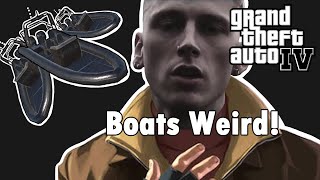 Boats in BABYSITTING are WEIRD GTA 4 [upl. by Elleirb624]