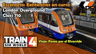 Train Sim World 35  Escenario Existencias en curso  London Overground  Class 710 [upl. by Anabahs]