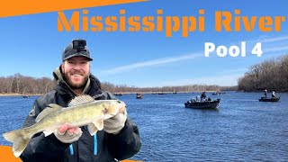 Fishing The Mississippi River Pool 4 [upl. by Hanikehs]