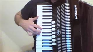 Kondorov let  El Condor Pasa  Peru  Accordion  Harmonika [upl. by Aznola799]