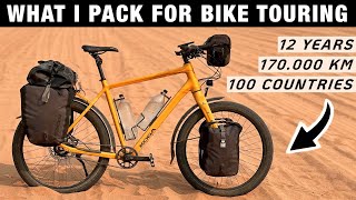 Bike Touring Gear List Everything I Carry After 12 Years Around The World [upl. by Werdnael507]