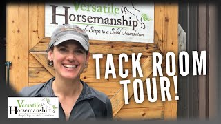 Whats in my Tack Room  Tack Room Tour  Versatile Horsemanship [upl. by Seadon]