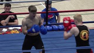 Fight 7  Barnes Ashbee Wimbledon Kickboxing v Callum Kirk Lumpini Crawley [upl. by Mikkanen]