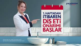 Sana Parodontax lazım Parodontax ile 1haftadan itibaren diş eti onarımı [upl. by Elttil]