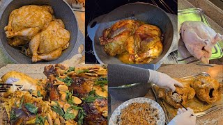 بدقائق قليلة 👌 ألذ و أسهل و أبسط وصفة دجاج محشي 🍗 [upl. by Ynoyrb]