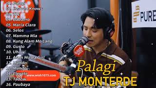 Palagi  TJ Monterde Lyrics   💓 New Hits OPM 2024 Playlist 💓 [upl. by Acilejna944]