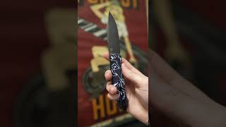 Нож Real Steel Serenity LinerLock blackwash сталь N690 рукоять Acrylic 7682AB [upl. by Nuahsyd]