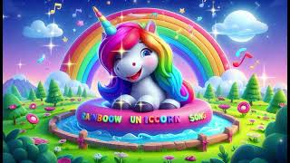 Rainbow Unicorn Song – Classic Kids Nursery Rhyme [upl. by Cassius529]