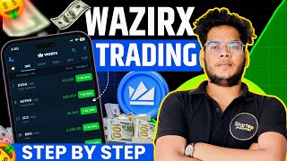 ⚡Wazirx me Trading kaise kare ⚡Wazirx Trading Step by Step  Beginners Guide🔥 [upl. by Pacien]