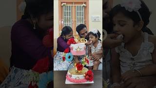 😍எங்கள் திருமண நாளில் ரீத்தா செய்த Heart Spacer Theme Cake❤️ [upl. by Letsirhc310]