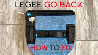 HOBOT LEGEE How To Fix LEGEE688 Go Back [upl. by Shaya]