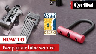 How to lock a bike The best locks to buy and the most secure ways to use them [upl. by Helga]