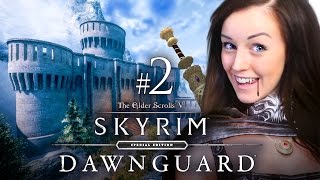 MY FOLLOWER DIES  MODDED SKYRIM SE Dawnguard Ep 2 [upl. by Nywde980]