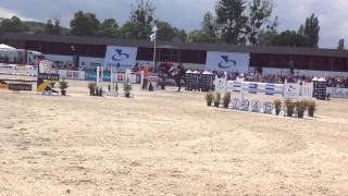 ANdrzej Głoskowski Cros PN CSIO Sopot 2014  1nawrót [upl. by Attenrad86]