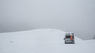 MEGA NEVICATA A TIGNES [upl. by Phalan]