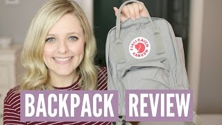 FJÄLLRÄVEN Mini Backpack Review [upl. by Jephum639]