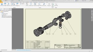 Inventor Tutorial Zeichnungsvorlage erstellen [upl. by Laehcym]