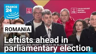 Romanian leftists ahead of resurgent far right in election • FRANCE 24 English [upl. by Bettye355]