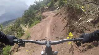 Mountain storms rolled in hard at Middle Spinal Tap trail in Richfield UT [upl. by Laddie70]