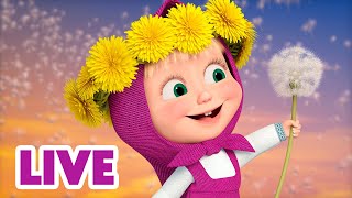 🔴 LIVE STREAM 🎬 Masha and the Bear 🌧️☀️ Forces of nature ❄️🍃 [upl. by Omura418]