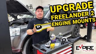 Freelander 2 Engine Mount Upgrades Stiffness Upgrade [upl. by Zalucki]