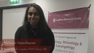 Melanie Suseeharan East Kent Hospital University Trust UK [upl. by Ayotol]