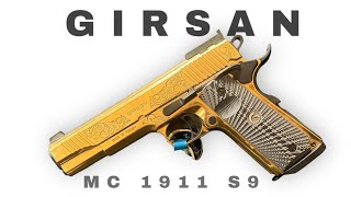 9mm Girsan MC 1911 S9 Gold  Is the Gold Worth It [upl. by Etteniotna]