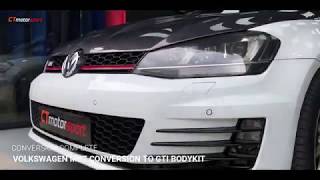 Volkswagen VW MK7 Golf Conversion To GTI Full Bodykit [upl. by Mccollum]