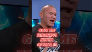 Randy Orton GOT ANGRY He Wants KEVIN OWENS randyorton kevinowens videoshort wwe [upl. by Jenny]