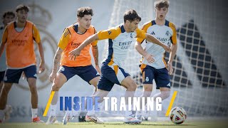 INTENSE WORK with the BALL  Real Madrid City [upl. by Cherida]