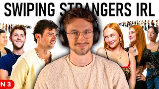 50 Strangers Swiping Each Other Because Why Not [upl. by Giddings]