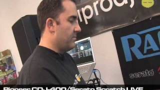 PIONEER CDJ400 Native Mode Control for Rane Serato [upl. by Imogen823]