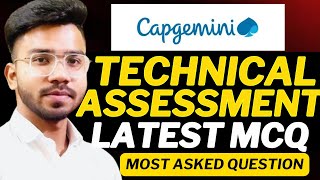 Capgemini Technical Assessment Questions 202425  Capgemini Technical Round Questions [upl. by Nahsab]