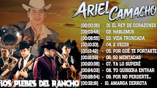 Los Plebes del Rancho y Christian Nodal 🎸 Album Recordando a Una Leyenda Ariel Camacho 🎸 De Completo [upl. by Hans658]